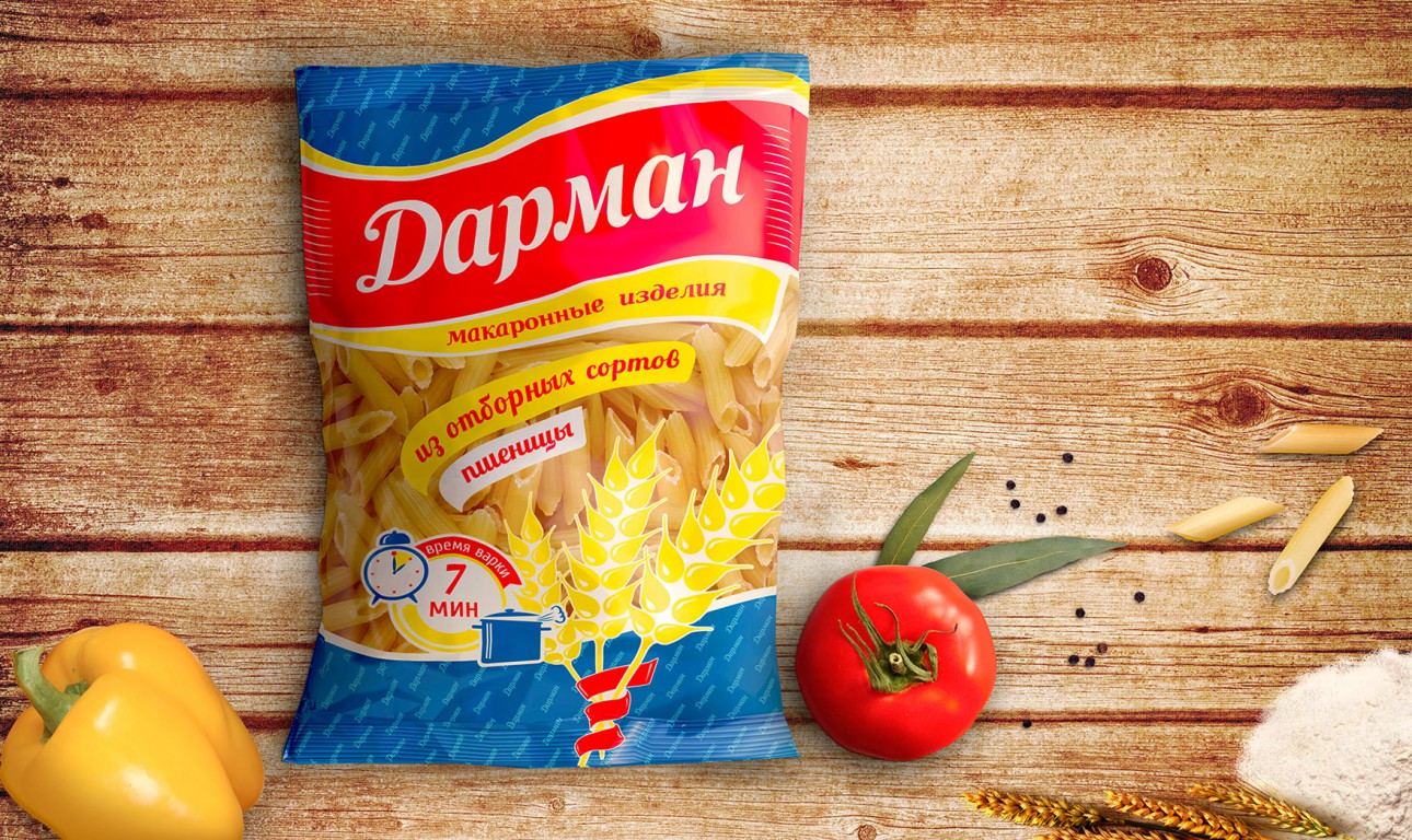 <i>Ф</i>Дизайн упаковки пищевых продуктов «Дарман»
