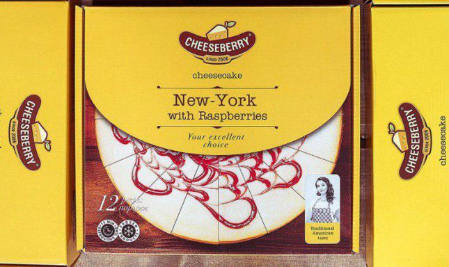 <i>B</i>Упаковка для чизкейков Cheeseberry