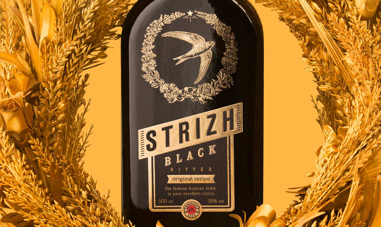 <i>I</i>Концепция и дизайн упаковки Strizh Black